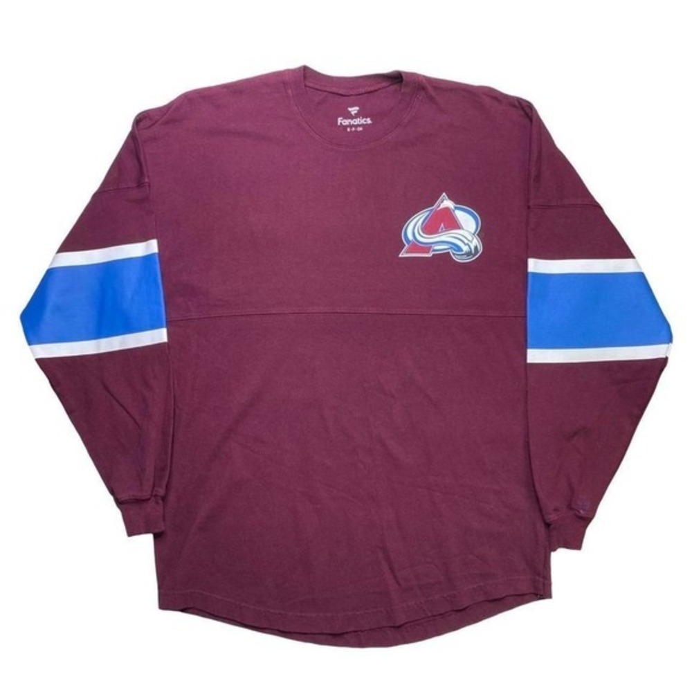 Colorado Avalanche hockey x Fanatics long sleeve shirt‎